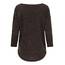ONLY Damen Onlalba 3/4 Top JRS Noos Langarmshirt, Dark Earth,S