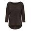 ONLY Damen Onlalba 3/4 Top JRS Noos Langarmshirt, Dark Earth,M