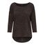 ONLY Damen Onlalba 3/4 Top JRS Noos Langarmshirt, Dark Earth,XL