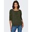 ONLY Damen ONLALBA 3/4 JRS NOOS Top, Winter Moss,XXL