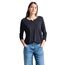Cecil Damen 313172 Fenja T Shirt, Blau (Deep Blue), XS EU