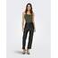 ONLY Damen Top KIRA schwarz/Oliv XXL