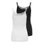 ONLY Damen Onlkira Lace Singlet 2 Pack Top, Schwarz (Black Pack: Black And White), XS EU