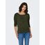 ONLY Damen ONLALBA 3/4 JRS NOOS Top, Winter Moss,XXL