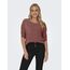 ONLY Damen Onlalba 3/4 Top JRS Noos Langarmshirt, Canyon Rose,XXL