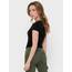 ONLY 3er Pack Damen T-Shirt schwarz oder weiß Kurzarm lang Basic Sommer T-Shirts XS S M L XL 15209153