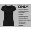 ONLY 3er Pack Damen T-Shirt schwarz oder weiß Kurzarm lang Basic Sommer T-Shirts XS S M L XL 15209153