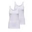 ONLY Damen 2er-Pack Tank-Top Oberteil Verschiedene Träger Shirt Unterhemd, Farbe:White, Größe:S
