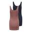 ONLY Damen Onllive Love New Long Tt 2pack Noos Tanktop, Night Sky/Pack:Night Sky/Withered Rose, S EU