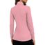 DUOEASE Rollkragenpullover Damen Basic Einfarbig Langarmshirt Damen Herbst Winter Oberteile Rollkragen Langarm Tshirt Elegant Casual Top(Rosa L