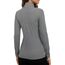 DUOEASE Longsleeve Damen Elegant Basic Rollkragen Tshirt Damen Slim Fit Gerippt Langarm Oberteile Herbst Winter Top(Grau XS