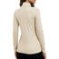 DUOEASE Langarmshirt Damen Slim Fit Casual Gerippt Rollkragenpullover Damen Herbst Winter Top Basic Einfarbig Langarm Tshirt(Beige S