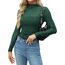 Zeagoo Langarmshirt Damen Rundhal Netzoberteil Sexy Party Top Mesh T Shirt Langarm Frauen Clubwear Für Halloween Karneval Grün L