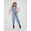 ONLY Damen Onllive Love SS Oneck TOP JRS, Peacoat/Moonlight Blue/Tradewi, XS