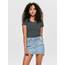 ONLY Damen Onllive Love SS Oneck TOP JRS, Peacoat/Moonlight Blue/Tradewi, XS