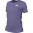 Nike Damen Club T-Shirt, Dusty Amethyst, L