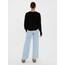 VERO MODA Damen Vmlea Ls V-Hals Manchet Cardigan Noos Strickjacke, Schwarz, L EU