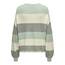 ONLY Damen Onlatia L/S Stripe Pullover KNT Noos Sweater, Silt Green,M