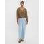 VERO MODA Damen Vmlea Ls V-Hals Manchet Cardigan Noos Strickjacke, Sepia Tint, XS EU
