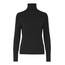 ONLY NOS Damen ONLVENICE L/S Rollneck Pullover KNT NOOS Rollkragenpullover, per Pack Schwarz (Black Black), Large (Herstellergröße: L)