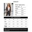 OUGES Strickjacken füR Damen Lang Cardigan Elegante Leicht Strickjacke Herbst Strickjackenpullover mit Taschen M