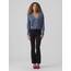 VERO MODA Damen Vmlea Ls V-neck Cuff Cardigan Noos Strickjacke, China Blue, S