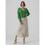 VERO MODA Damen Vmlea Ls V-neck Cuff Cardigan Noos Strickjacke, Bright Green, S