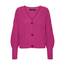 VERO MODA Damen Vmlea Ls V-neck Cuff Cardigan Noos Strickjacke, Pink Yarrow, S