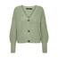 VERO MODA Damen Vmlea Ls V-neck Cuff Cardigan Noos Strickjacke, Reseda, S