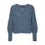 VERO MODA Damen Vmlea Ls V-neck Cuff Cardigan Noos Strickjacke, China Blue, S