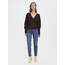VERO MODA Damen Vmlea Ls V-Neck Cuff Cardigan Noos Strickjacke, Coffee Bean, M EU