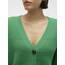 VERO MODA Damen Vmlea Ls V-neck Cuff Cardigan Noos Strickjacke, Bright Green, XL