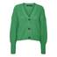 VERO MODA Damen Vmlea Ls V-neck Cuff Cardigan Noos Strickjacke, Bright Green, XL