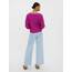 VERO MODA Damen Vmlea Ls V-Hals Manchet Cardigan Noos Strickjacke, Wild Aster, XL EU