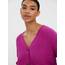 VERO MODA Damen Vmlea Ls V-Hals Manchet Cardigan Noos Strickjacke, Wild Aster, XL EU