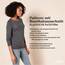 Amazon Essentials Damen Leichter, Langärmeliger Pullover Mit Rundhalsausschnitt (Erhältlich in Übergröße), Burgunderrot Marineblau Rugby-Streifen, XL
