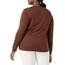 Amazon Essentials Damen Leichter, Langärmeliger Pullover Mit Rundhalsausschnitt (Erhältlich in Übergröße), Braun, L