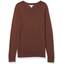 Amazon Essentials Damen Leichter, Langärmeliger Pullover Mit Rundhalsausschnitt (Erhältlich in Übergröße), Dunkles Kastanienbraun, L