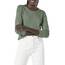 Amazon Essentials Damen Leichter, Langärmeliger Pullover Mit Rundhalsausschnitt (Erhältlich in Übergröße), Salbeigrün Meliert, L