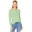 Amazon Essentials Damen Leichter, Langärmeliger Pullover Mit Rundhalsausschnitt (Erhältlich in Übergröße), Kräftiges Minzgrün, L