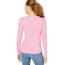 Amazon Essentials Damen Leichter, Langärmeliger Pullover Mit Rundhalsausschnitt (Erhältlich in Übergröße), Hellrosa, XL