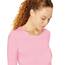 Amazon Essentials Damen Leichter, Langärmeliger Pullover Mit Rundhalsausschnitt (Erhältlich in Übergröße), Hellrosa, L
