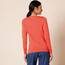 Amazon Essentials Damen Leichter, Langärmeliger Pullover Mit Rundhalsausschnitt (Erhältlich in Übergröße), Korallenrosa, L