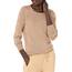 Amazon Essentials Damen Leichter, Langärmeliger Pullover Mit Rundhalsausschnitt (Erhältlich in Übergröße), Kamelbraun Meliert, L