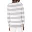Amazon Essentials Damen Leichter, Langärmeliger Pullover Mit Rundhalsausschnitt (Erhältlich in Übergröße), Hellgrau Meliert Streifen, XL