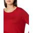 Amazon Essentials Damen Leichter, Langärmeliger Pullover Mit Rundhalsausschnitt (Erhältlich in Übergröße), Rot, XL