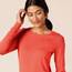 Amazon Essentials Damen Leichter, Langärmeliger Pullover Mit Rundhalsausschnitt (Erhältlich in Übergröße), Korallenrosa, L