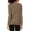 Amazon Essentials Damen Leichter, Langärmeliger Pullover Mit Rundhalsausschnitt (Erhältlich in Übergröße), Kamelbraun Gepard, L