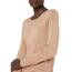 Amazon Essentials Damen Leichter, Langärmeliger Pullover Mit Rundhalsausschnitt (Erhältlich in Übergröße), Kamelbraun Meliert, L