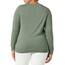 Amazon Essentials Damen Leichter, Langärmeliger Pullover Mit Rundhalsausschnitt (Erhältlich in Übergröße), Salbeigrün Meliert, L